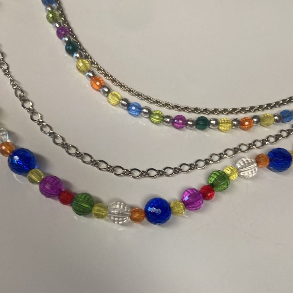 Silver Beaded Versatile Chain - Picture 5 of 8